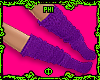 Purple Comfy Socks