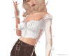 [ml] toxica TOP WHITE