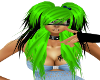 ET Green Rave Hair
