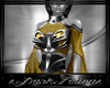 gold darkgodess suit