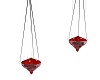 asian red hanging incens