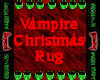 Vampire Christmas Rug