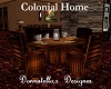 colonial home table