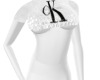 [£] CK White Shine Top