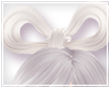 🌿 White Hair Bow