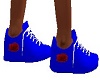Blue rose sneakers