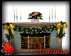 Silver & Gold Fireplace