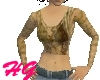 !GOOD! DustyGold LaceTop