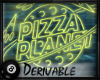 o: Neon Pizza Sign