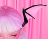 S! Head Bat Wings Pinku