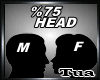 75% Head Scaler F/M