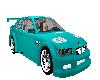 Teal  Color BMW M3 toy