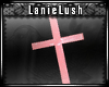 LL* Pink Cross