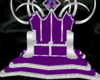 *A* purple&silver throne