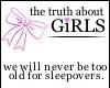 truth about girls sticke