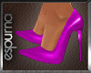 Shiny heels pink