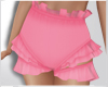 Ruffle Pink Lace Shorts