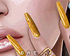 B| Babe Nails Gold