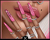 ♔ Sugar Barbie Nails