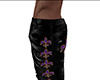 Fleur deLis Leather Pant