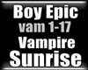 Boy Epic Vampire Sunrise