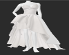 White High-Low Gown