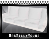 WHITE POSELESS COUCH