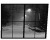 SNOWY NIGHT WINDOW