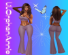 Purple Flare Outfit
