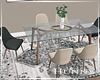 H. Modern Dining Table