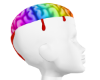 Rainbow Exposed Brain