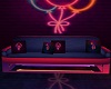 Neon Birthday Couch
