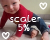 м| 5% Baby Scaler