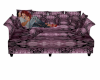 cuddel sofa pink & purpe