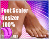 Foot Scaler Resizer 100%