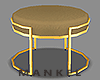 Round Chair Gold