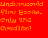 Underworld fire Boots