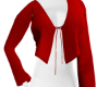 [MM] Red Crop Sweater