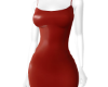 Latex Dress Red