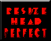 [JD]PERFECT HEAD RESIZER