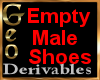 Geo Male empty shoes