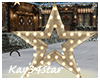 Christmas Gold Star Deco