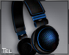 âµ Headphones blue