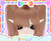 დ Kuromi bangs Brown