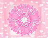pink wreath e