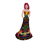 Colourful Wave Gown 1