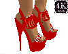 4K Red Diamond Heels