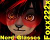 Nerd Glasses Blk/Red