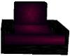 Purple/ Black Chair