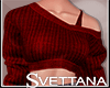 [Sx]Cranberry Sweater